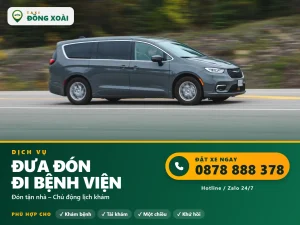 Đưa đón đi bệnh viện từ Đồng Xoài