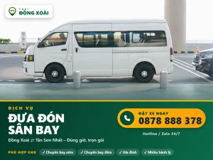 Taxi Đồng Xoài đi sân bay Tân Sơn Nhất